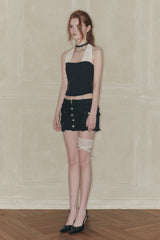 DUSK LAYERED SKIRT black