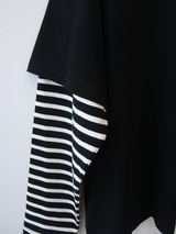 boxy fit layered T 