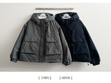 Ted High Neck Hooded Padded Jumper