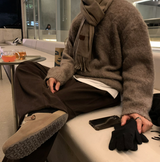 [In-house production]  ファーストコーデュロイカーゴストリングワイドパンツ