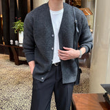 LMN Logane Y-Neck Hearty Cardigan (9 colors)