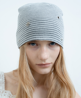 MOON FLOWER BEANIE_GREY