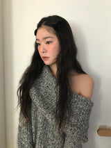 Bunny Faux Fur Snap Hair Clip (3color)