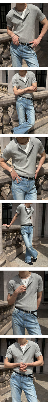 [Unisex] オールブラッシュフレアデニムパンツ