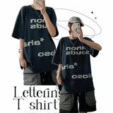 Dure lettering short-sleeved T-shirt