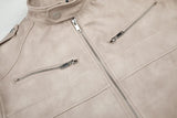 Multi Zip Leather Blouson