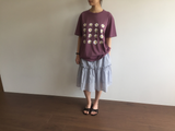 YWD フラワーTシャツ (3color)