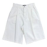 シティクラシックピンタックバミューダパンツ(White)