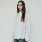 Bohemian Stripe Shirt_Ivory