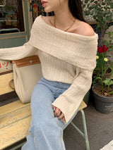 [MADE] Fittney Summer Off-Shoulder Knit