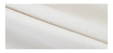 wool white muffler half quilted coat