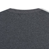 Montes Crop Henley Neck Short Sleeve T-shirt