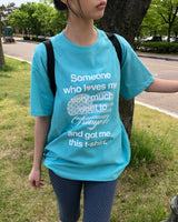 ラヴィンプリント半袖Tシャツ