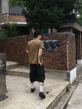 No.1303 F エンブロハーフシャツ (3color)
