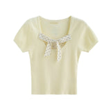 Cloud Ribbon Point Knit
