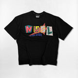 ゴールドフォントオーバーフィットTシャツ - 4COLOR
