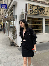 [MADE] Rielo cotton mini skirt