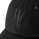 シグネチャーロゴボールキャップ - BLACK(Black Logo)