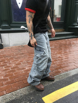 No.1705 E cago denim PT (3color)