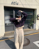 メガDリングワイドパンツ (2colors)