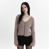 C SOFT KNIT CARDIGAN SET-UP_BEIGE