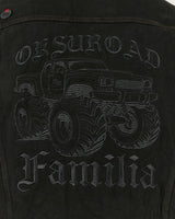 Mwoong Oksuroad Washed Black Denim Trucker Jacket