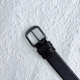 Black Lace Stitch Belt