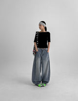 [MADE] Hilo Pocket Balloon Denim Pants