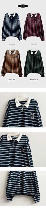 B patch embroidery unitara rugby caratie