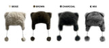 Mini tail soft fur eared fur hat (4 colors)