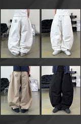 トレビアルパッチバルーンチノパンツ