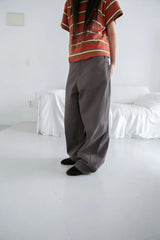 fall button pocket wide pants(2colors)