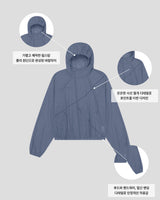 Aeric Diagonal Lightweight Windbreaker