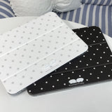 3D Angel Wing Dot Pattern iPad Cover Case