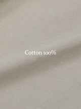 Curved Cotton Pants 5COLOR