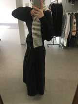 Merlot Stripe Muffler (3 Colors)