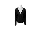 Hyujin Button See-Through Knit Cardigan