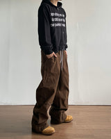 Fog Crop Hoodie Zip-UP