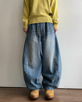 Ocean Curved Denim Pants