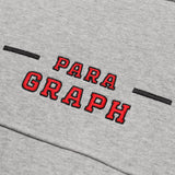 RED FONT QUARTER-ZIP SWEATSHIRT