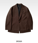 Tony Adjust Long Wide Slacks Blazer Set
