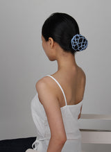 Flower Hair Net (blue)