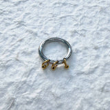 Floating Double Loop Ring