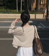 [MADE] Nature, Bookle Round Neck Cardigan
