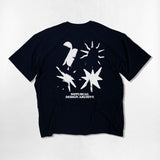 Grunge Symbol Over-fit T-Shirts - 4COLOR