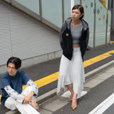 Dancing Pattern Light Stripe Skirt
