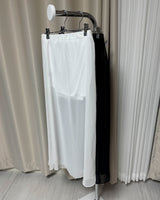 See-through long sk (2 color)
