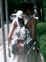 Bow Backpack (Nylon Lavender)