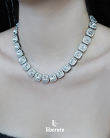 Square Cubic Cuban Necklace - BABYMONSTER CHIQUITA Pick!