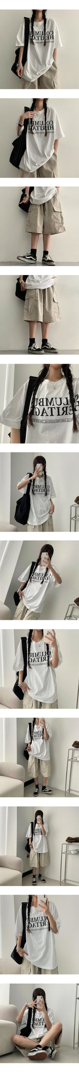 Nars lettering short-sleeved T-shirt